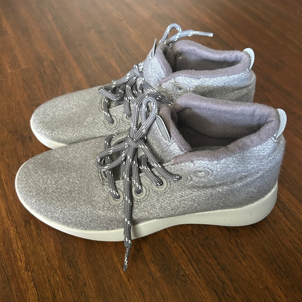 allbirds Charcoal Wool Runner Mizzle High-Top